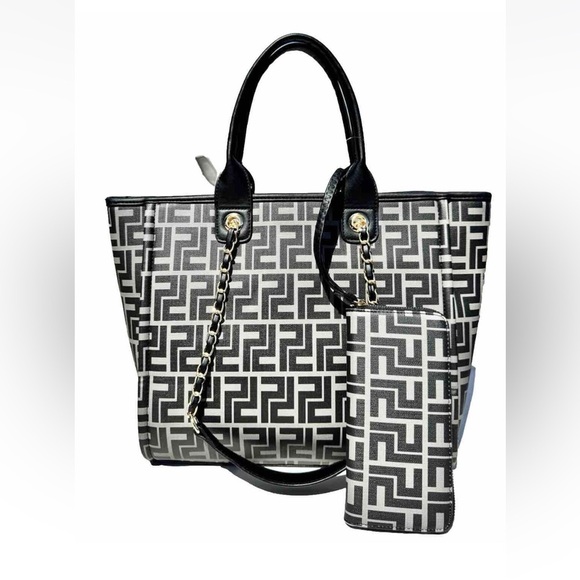 NWT Large Tote Bag + Wallet 2pc - Picture 2 of 8